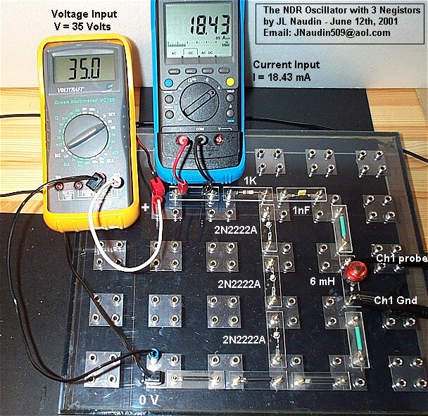 Damped Oscillations In A Resonant Lcr Circuit On An Oscilloscope
